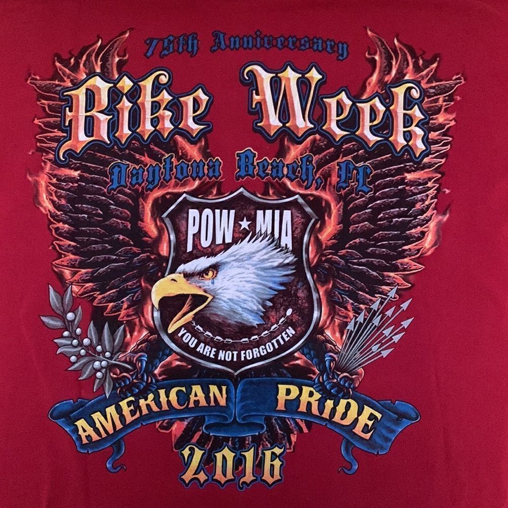Daytona Beach Bike Week 2016 Men’s Shirt Size XL